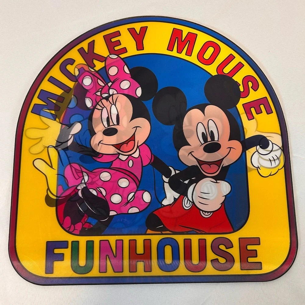 Disney Mickey Mouse Funhouse MICKEY & MINNIE‎ 3D Lenticular Wall/Door Sign